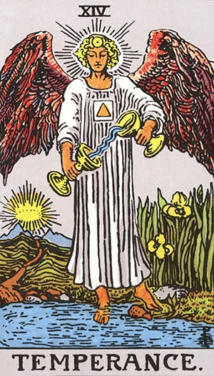 Prédictions du Tarot pour Août 2025 - La Tempérance