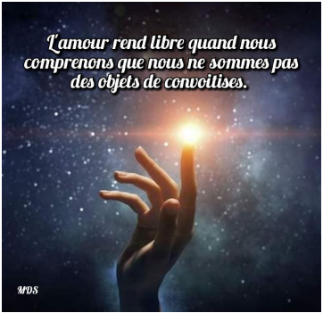 La relation d'amour nous rend libre