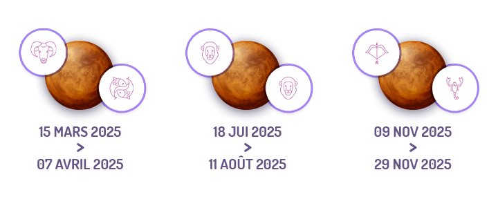 Mercure Retrograde 2025