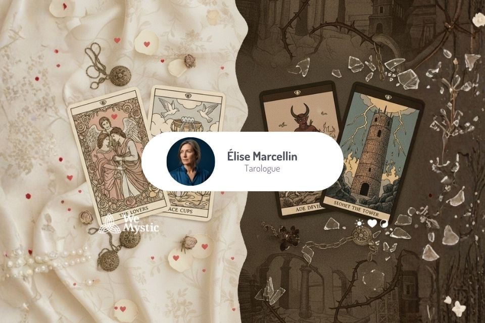 Cartes du Tarot pour l’Amour: Top vs Moins Favorables